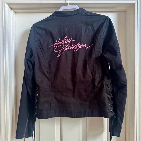 HARLEY DAVIDSON WOMEN'S PINK LABEL 3-IN-1 CASUAL JACKET WITH VEST - Picture 14 of 16